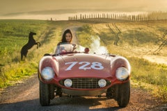 Ferrari 1955 (a colori) di David Yarrow - 1955 Ferrari 121LM - Toscana, Italia