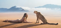 For Your Eyes Only (Colour), Namibia by David Yarrow - Cara Delevingne - Cheetah