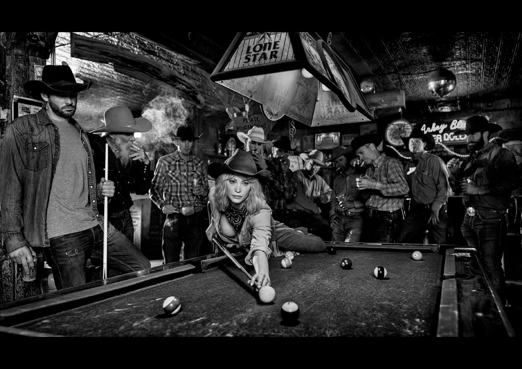 David Yarrow Black and White Photograph - Honky-Tonk Woman 