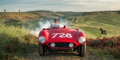 Italia (Colour) by David Yarrow - 1955 Ferrari 121LM - Tuscany, Italy