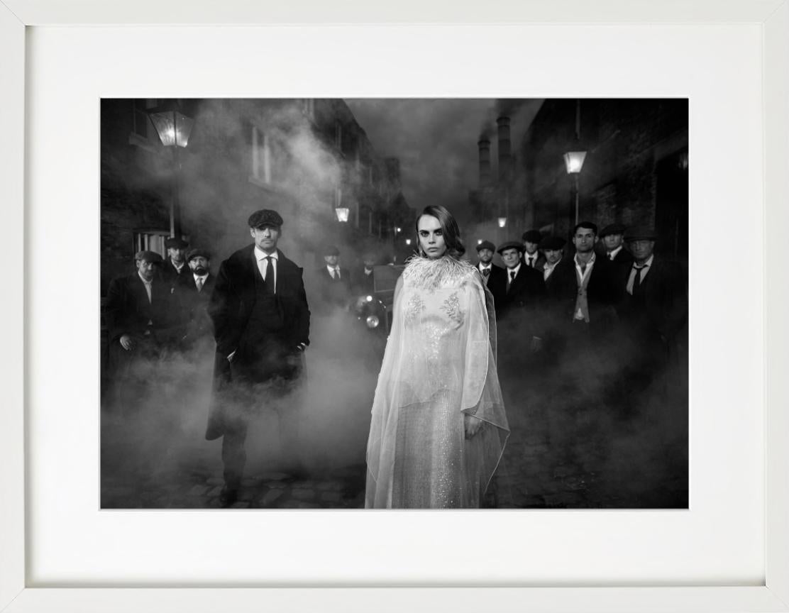 London Town - Cara in the streets of 1920s London, fine art photography, 2023 For Sale 1