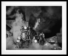 Midnight Express by David Yarrow - Train Scene - Horse - Durango, Colorado