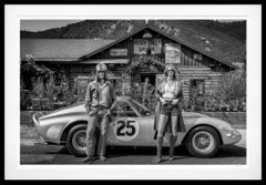 No Boundaries (B&W) by David Yarrow - Aspen, Colorado - Ferrari 250 GTO