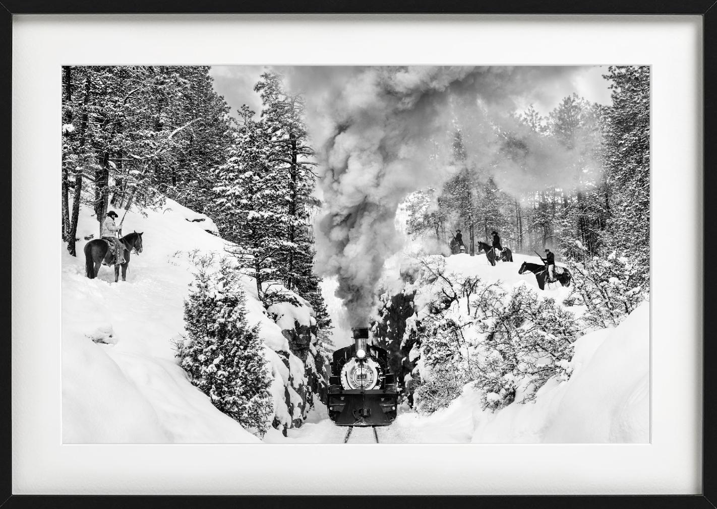 All prints are limited edition. Available in multiple sizes. High-end framing on request.

All prints are done and signed by the artist. The collector receives an additional certificate of authenticity from the gallery.

'Outlaws' by David Yarrow