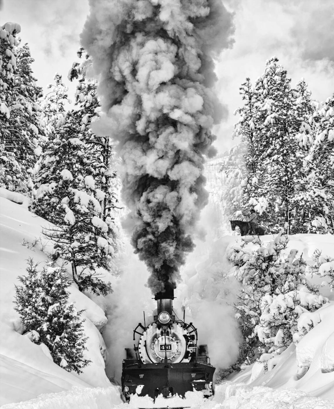 David Yarrow Black and White Photograph – Parts Unknown II 