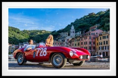 Portofino (Colour) by David Yarrow - 1955 Ferrari 121LM - Italy - Vintage Car