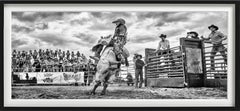 'Rodeo' - Cowboy on a Bucking Bull, Fine Art Photography, 2023