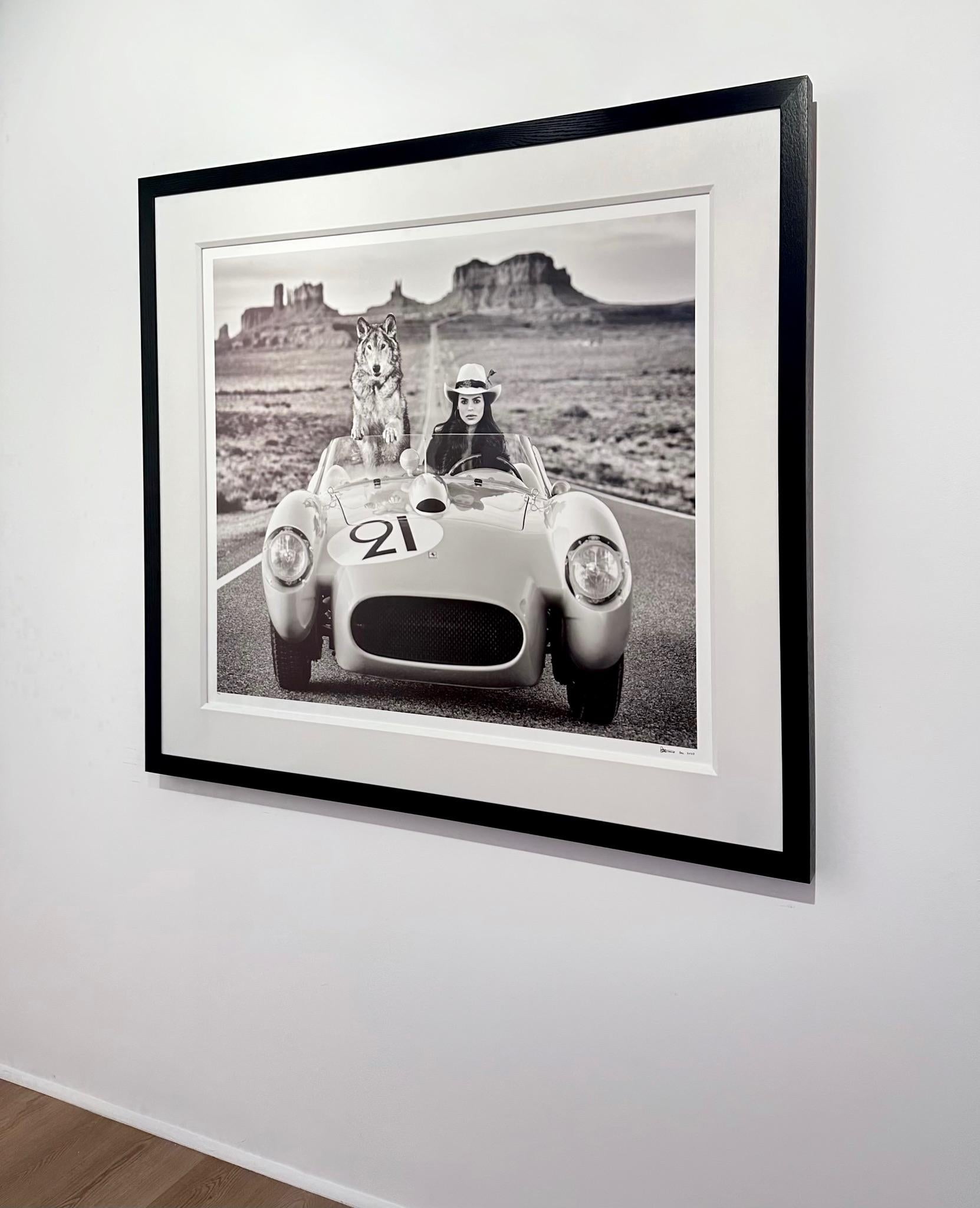 David Yarrow
Testarossa, 2023
Signé et numéroté par l'artiste.
Impression pigmentaire d'archives, encadrée
52 x 58 pouces, édition de 12
71 x 80 pouces, édition de 12

