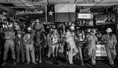 Texas Tech (B&W) by David Yarrow - New Release - Bar Scene - Horse