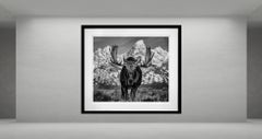The Big Moose, Wyoming by David Yarrow - Contemporary Wildlife Photography