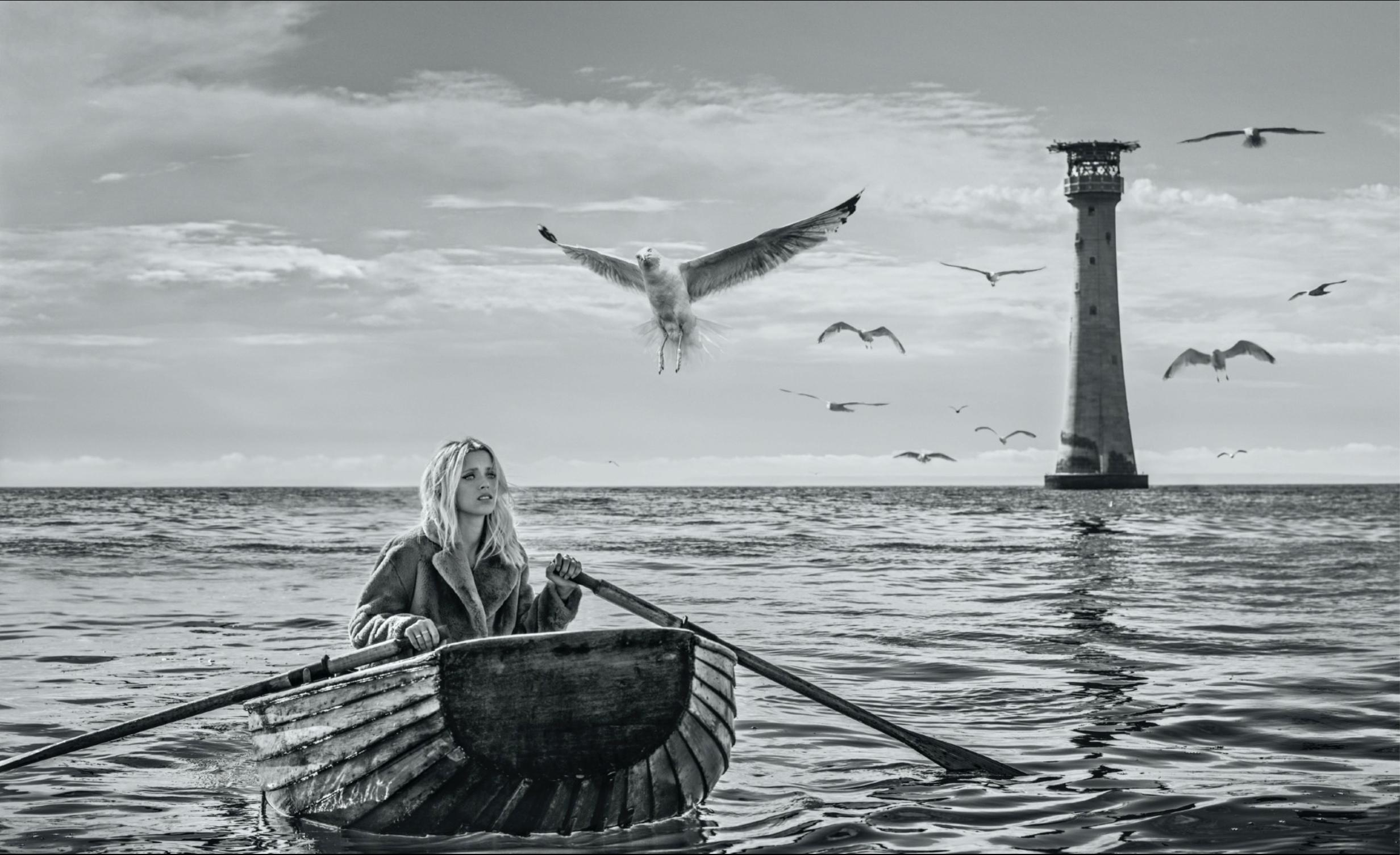 David Yarrow Black and White Photograph - The Birds