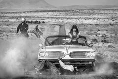 The Breakdown (B&W) by David Yarrow - New Release - Marfa, Texas - Cowboys