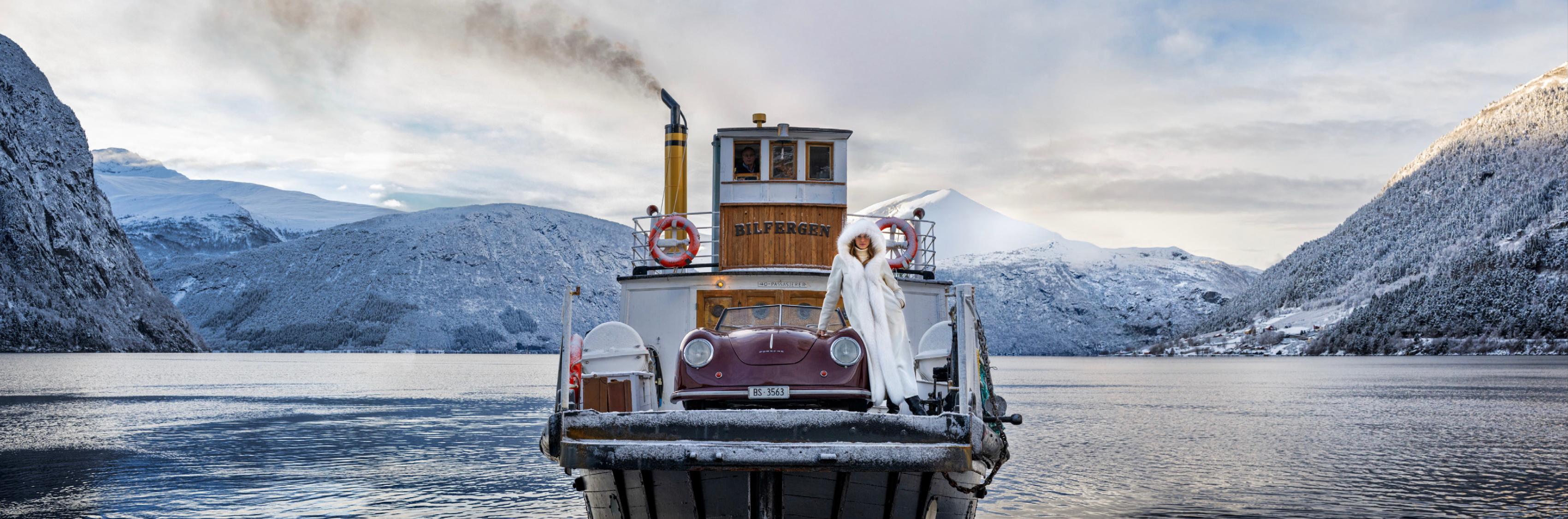 The Girl on the Ferry (Colour) by David Yarrow