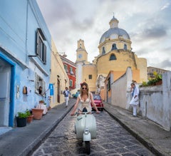 La chica de la Vespa (Color)