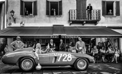 The Good Life (B&W) by David Yarrow - 1955 Ferrari 121LM - Vintage Car