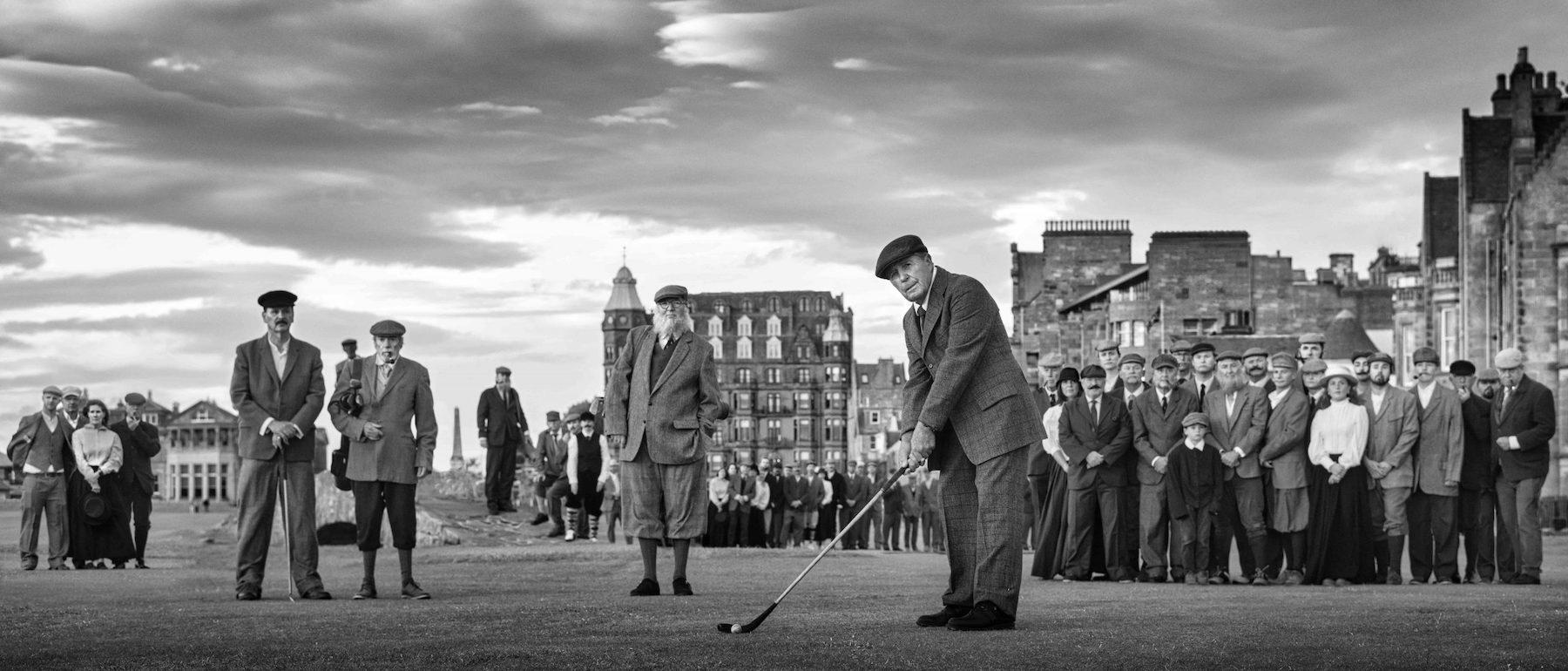 David Yarrow Black and White Photograph – Heimat des Golfs