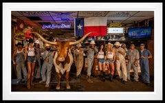 The Horned Frogs (Colour) by David Yarrow - New Release - Texas Longhorn
