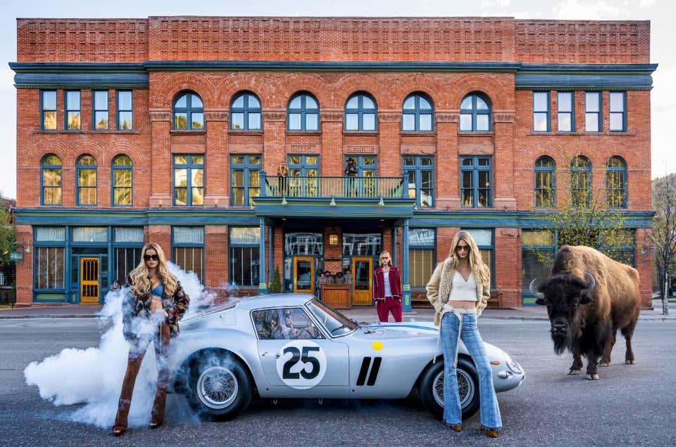 The Jerome (Colour) by David Yarrow - Aspen, Colorado - Ferrari 250 GTO
