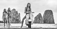Los últimos días del verano (ByN), Capri de David Yarrow - Costa Amalfitana - Vespa