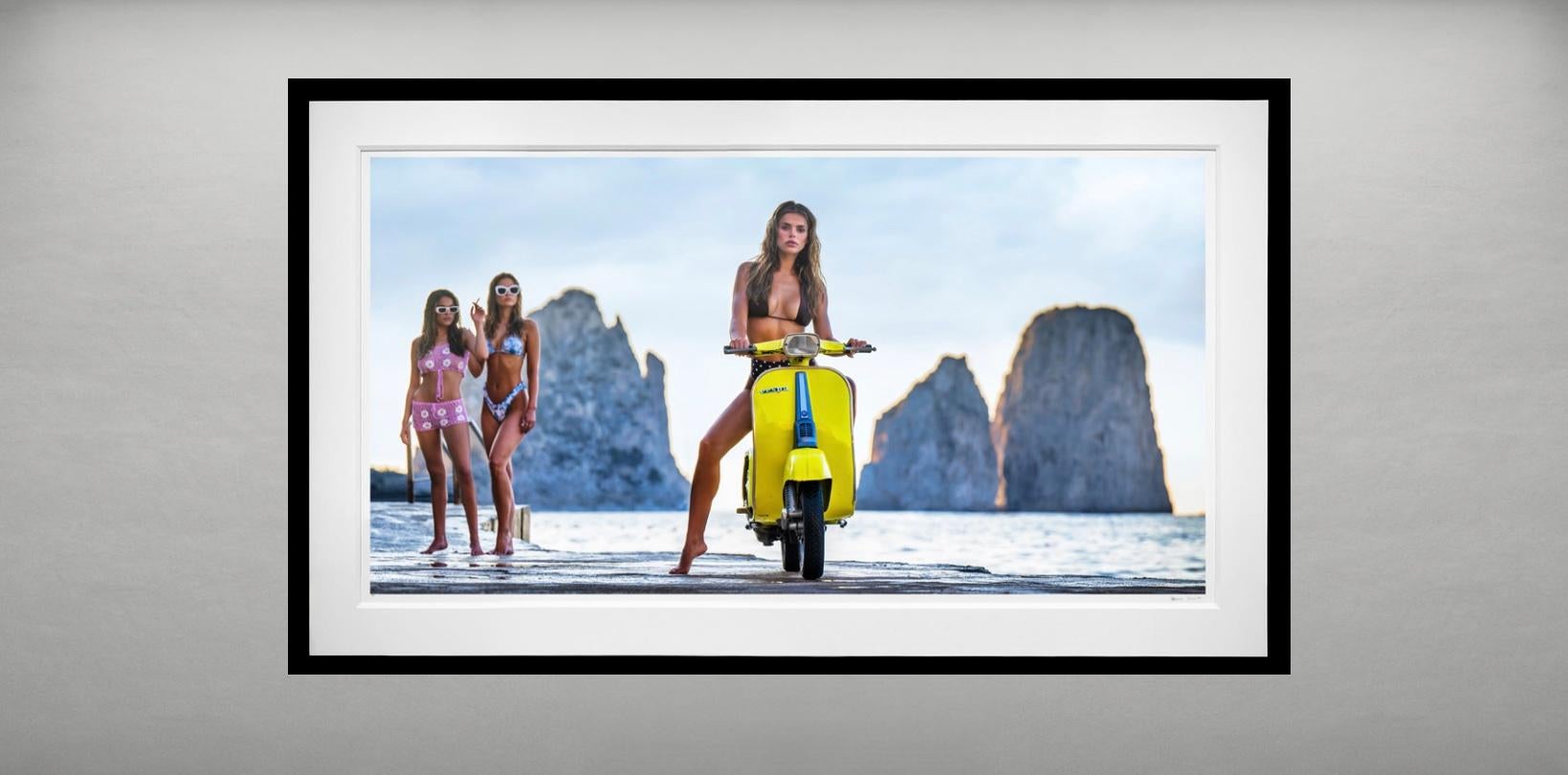 Los últimos días del verano (color), Capri de David Yarrow - Costa Amalfitana - Vespa en venta 1