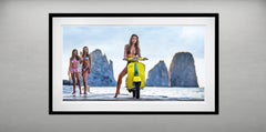 The Last Days of Summer (Colour), Capri by David Yarrow - Amalfi Coast - Vespa