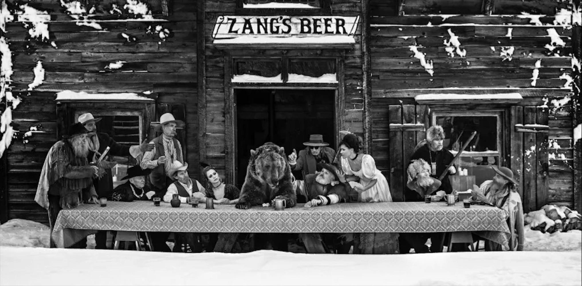 David Yarrow Black and White Photograph - The Last Supper