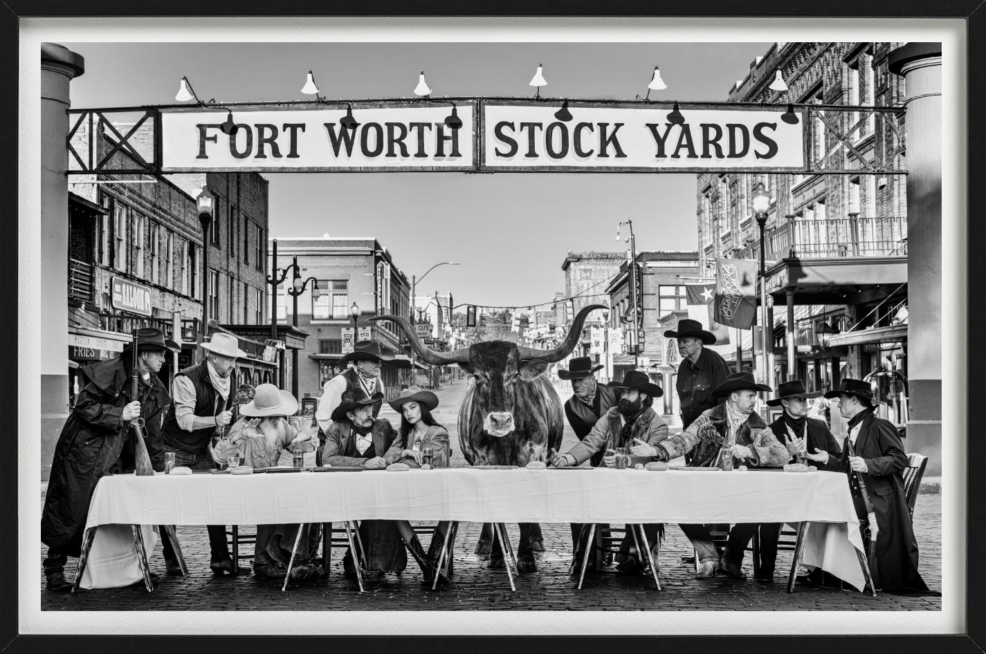 La Última Cena, Forth Worth Stock Yards, Fotografía artística 2024 en venta 3