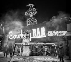 The Million Dollar Cowboy Bar (B&W)