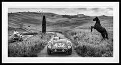 The Prancing Horse (B&W) by David Yarrow - 1955 Ferrari 750 Monza 0530