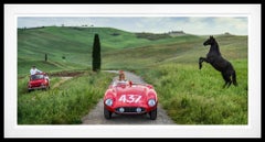 The Prancing Horse (Colour) by David Yarrow - 1955 Ferrari 750 Monza 0530
