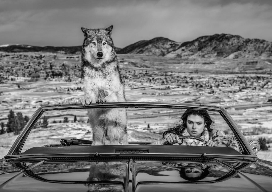 David Yarrow Black and White Photograph - The Richest Hill in The World