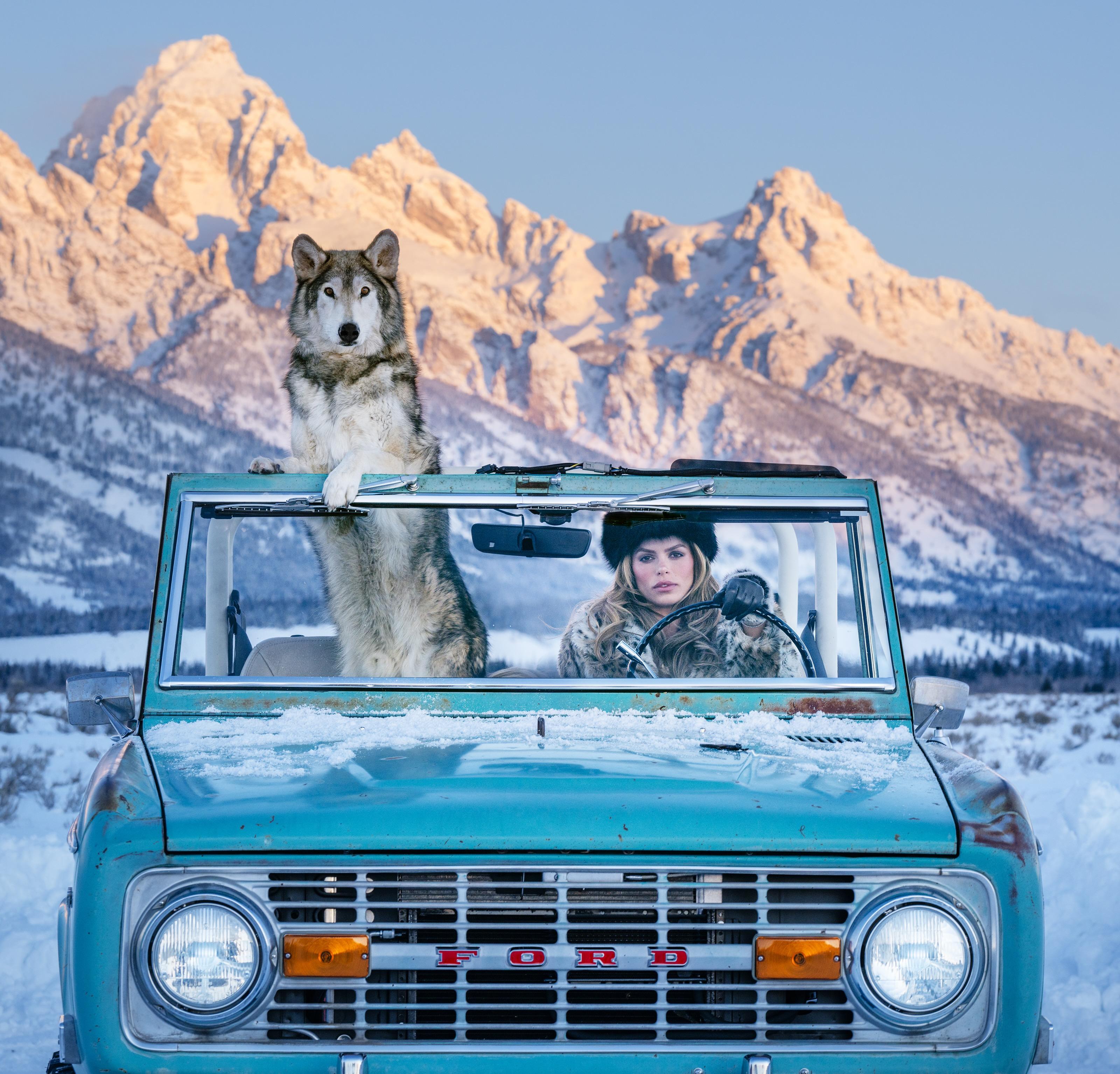 David Yarrow Color Photograph – Die Tetons (Farbe)