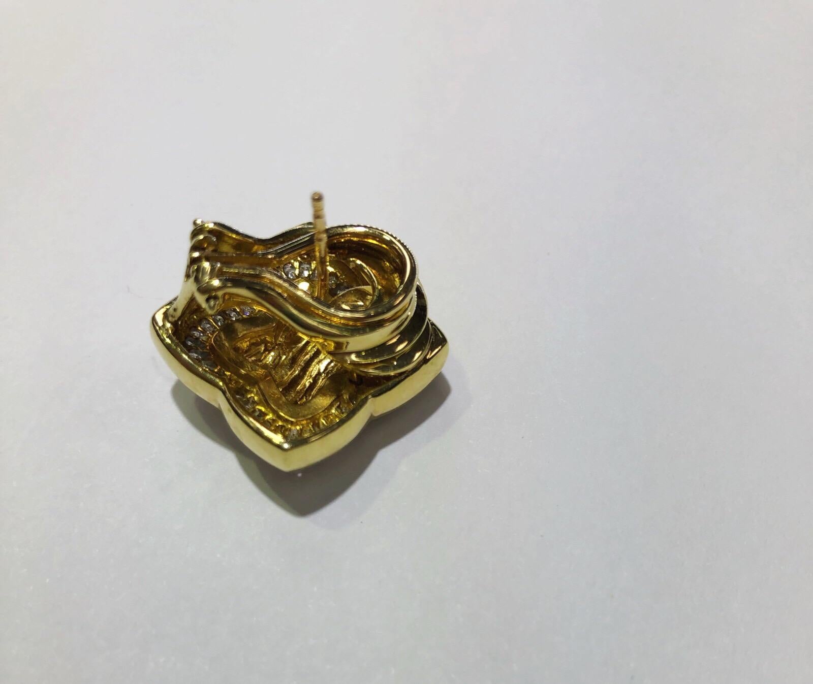 david yurman quatrefoil earrings