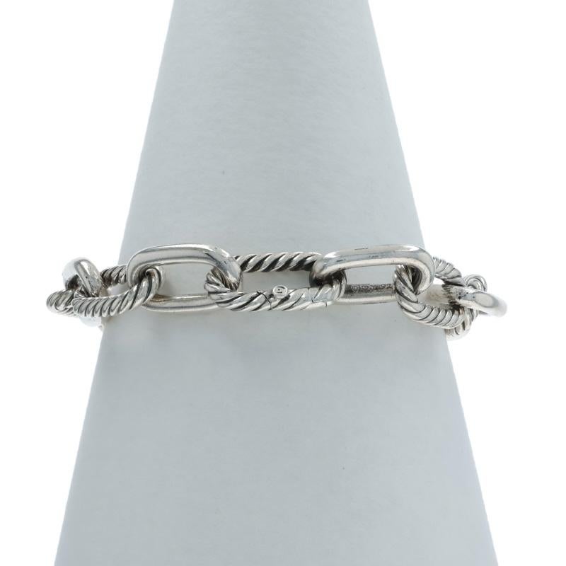 David Yurman Pulsera de eslabones de cadena Madison de 11 mm 7 3/4