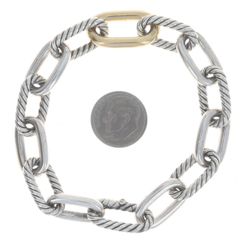 De las mujeres David Yurman Pulsera de eslabones de cadena Madison de 11 mm 7 3/4