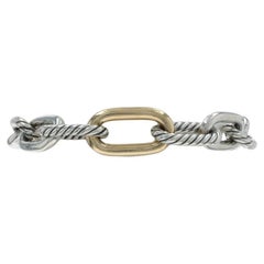 David Yurman 11mm Madison Kette Link Armband 7 3/4" Sterling 925 Gelbgold 18k David Yurman 11mm Madison Kette Link Armband 7 3/4" Sterling 925 Gelbgold 18k