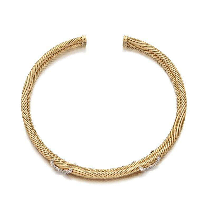 Designer :
DAVID YURMAN
Titre :
David Yurman 1.20 Carat Round Brilliant G VS1 Diamond Necklace 14 Karat Yellow Gold
Métal :
Or jaune 14 carats
Pierre précieuse 1 :
1.2 Diamant carat
Nombre de pierres :
65
Couleur :
G
La clarté :
VS1
Forme :
Brillant