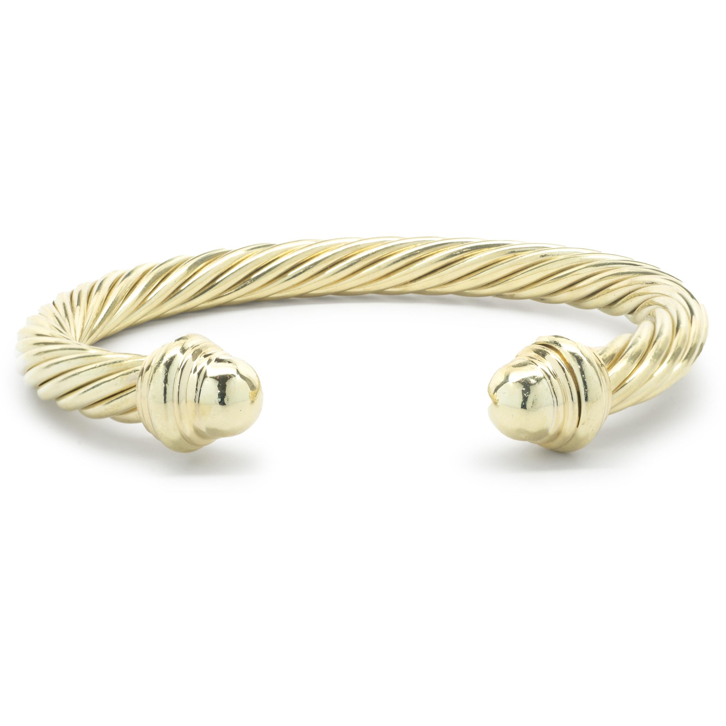 david yurman 14k gold bracelet