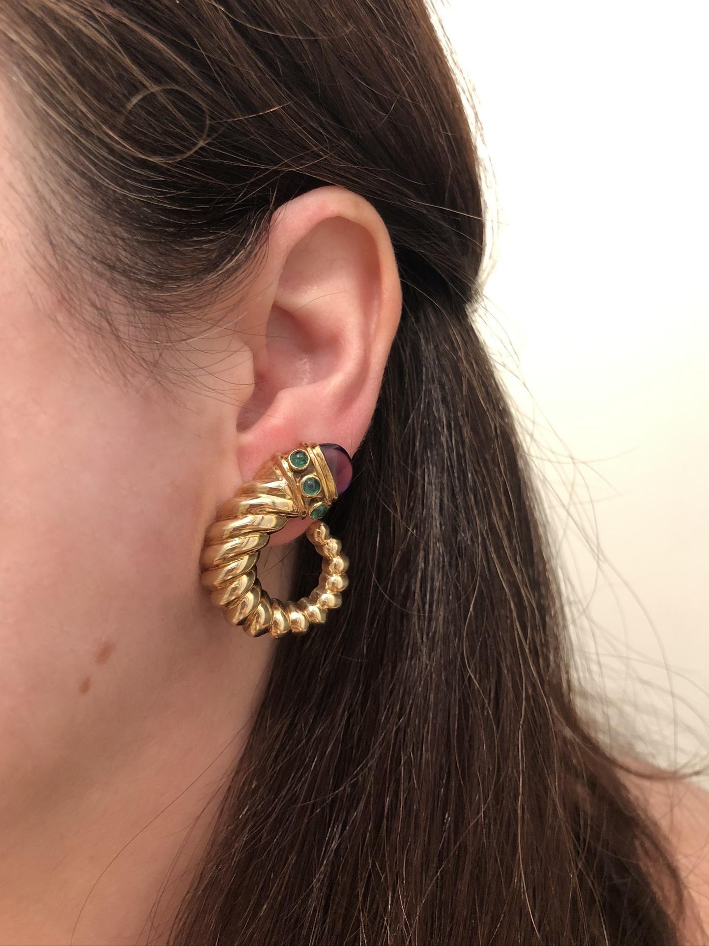 david yurman amethyst earrings