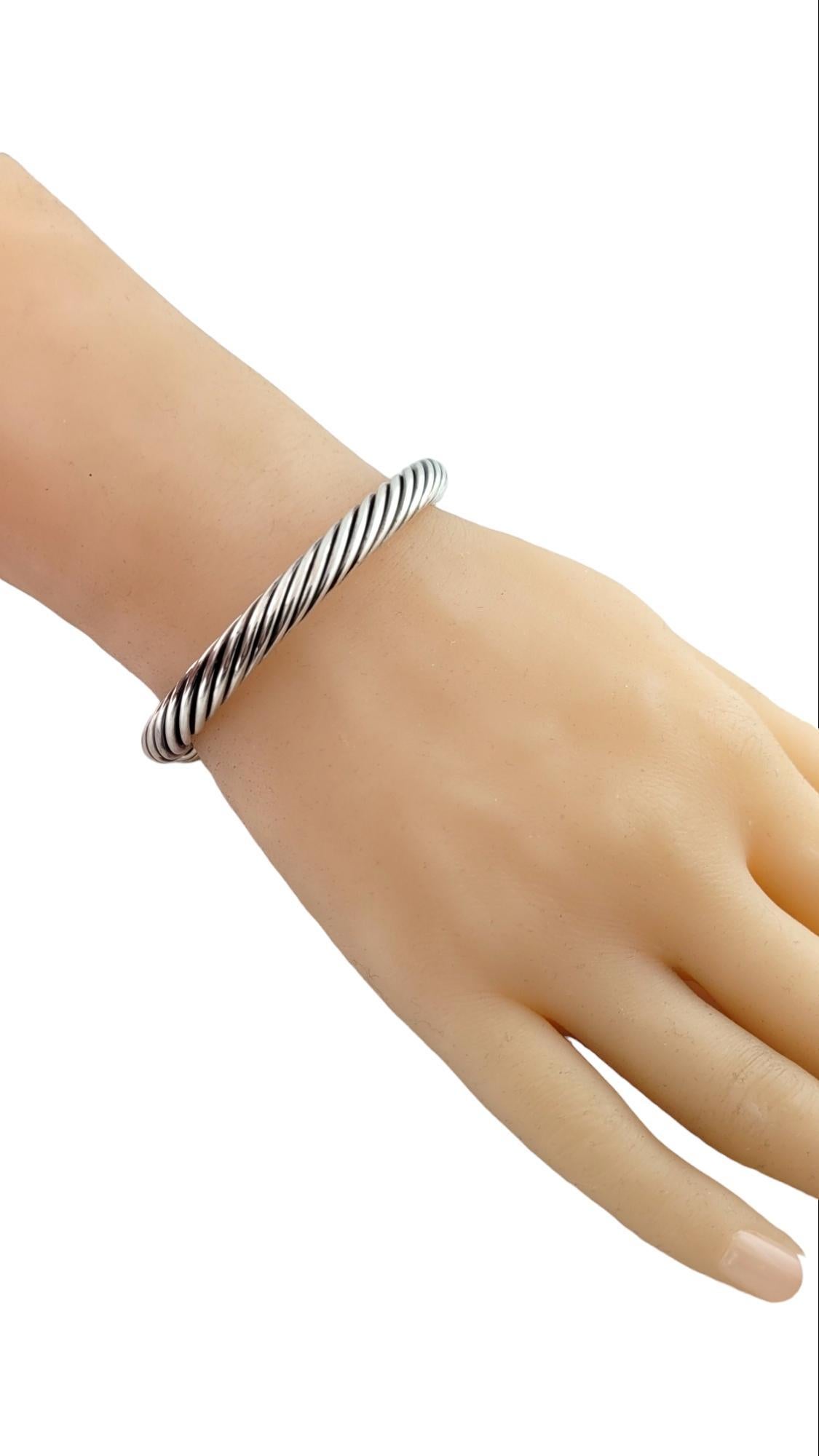 David Yurman 14K Yellow Gold & Sterling Silver Cuff Bracelet #15858 3