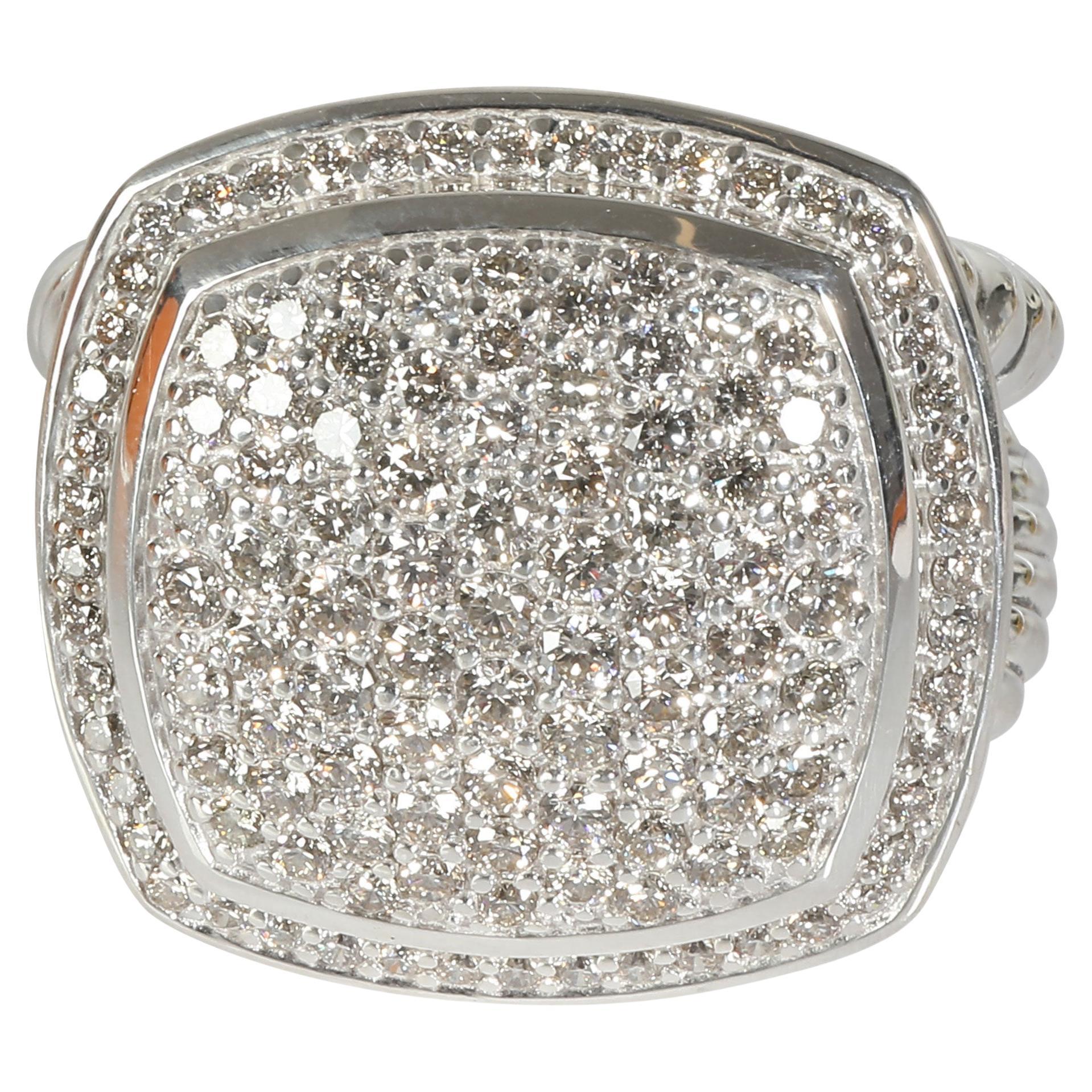 David Yurman 17mm Albion Diamond Ring, 1.70 ctw