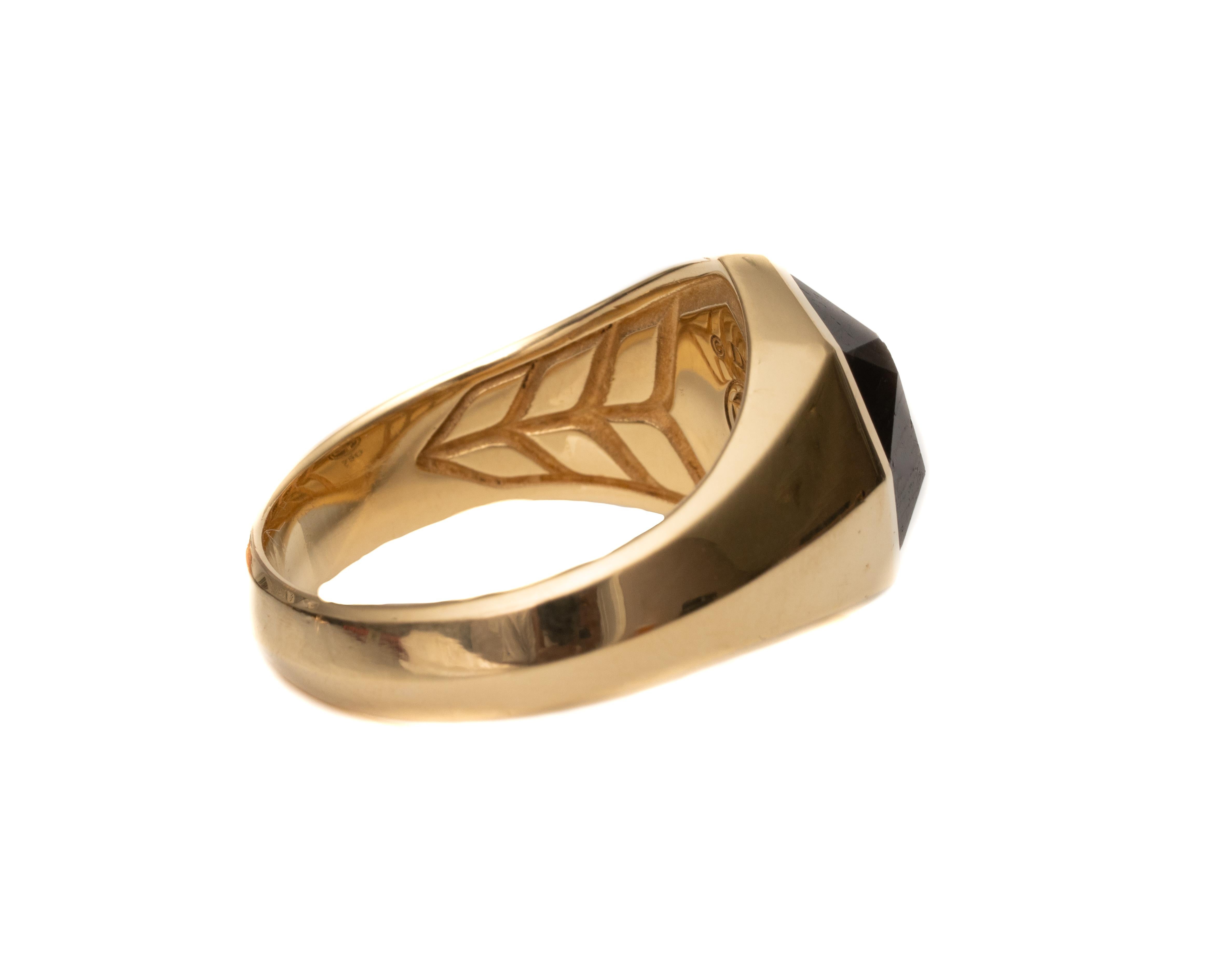 Women's or Men's David Yurman 18 Karat Gold Ring