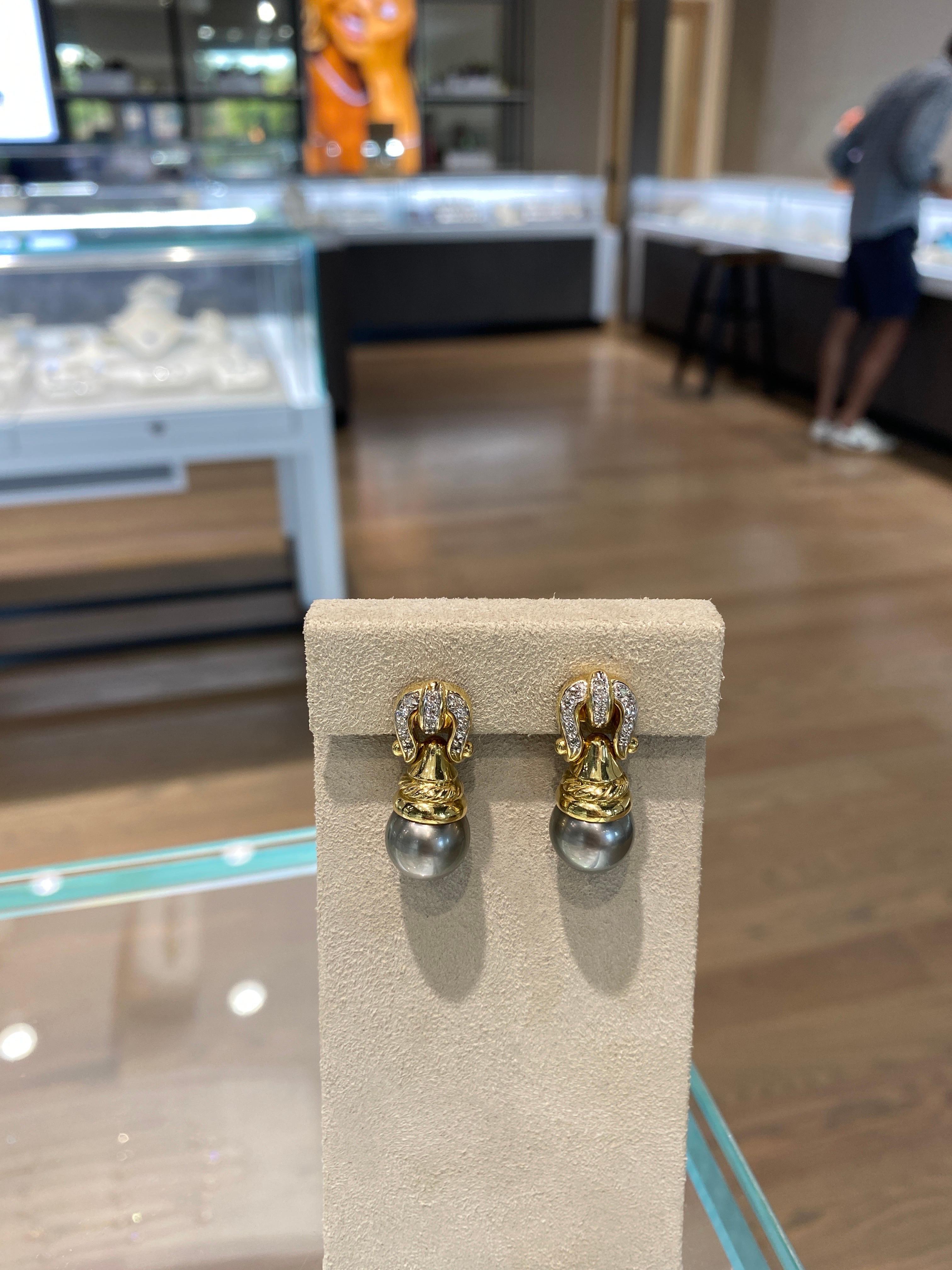 david yurman gold earrings