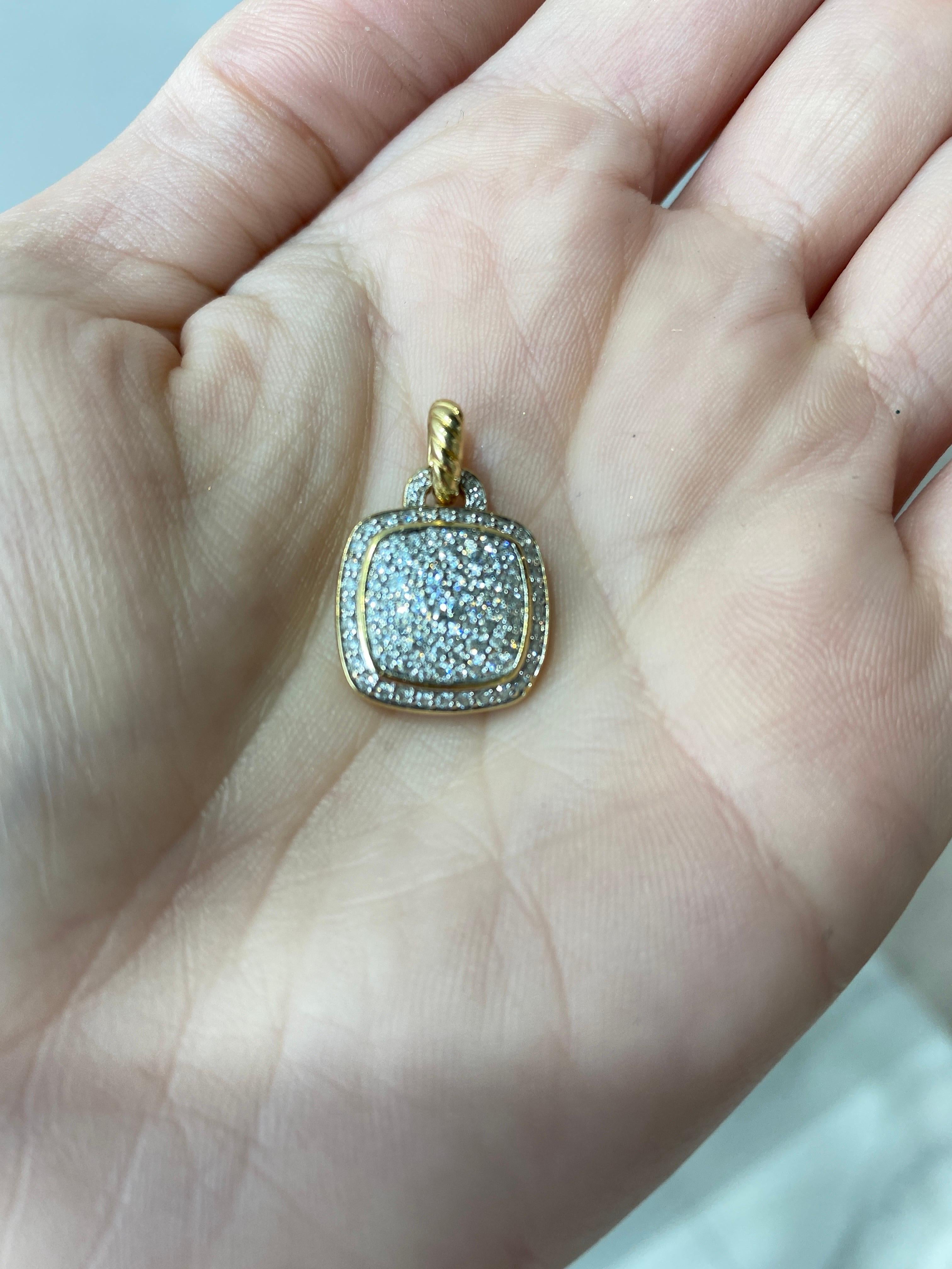 david yurman initial necklace gold