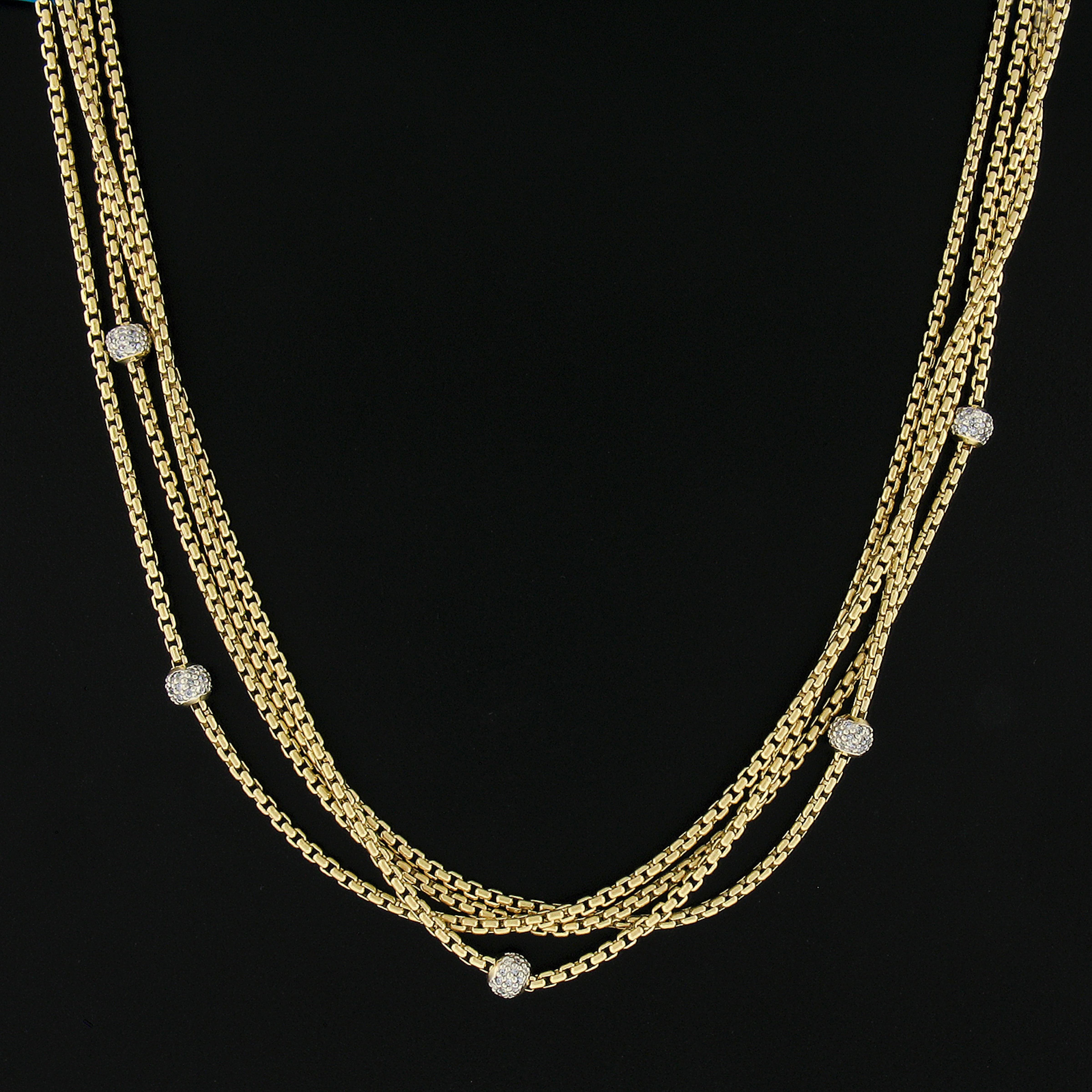 4 chain necklace