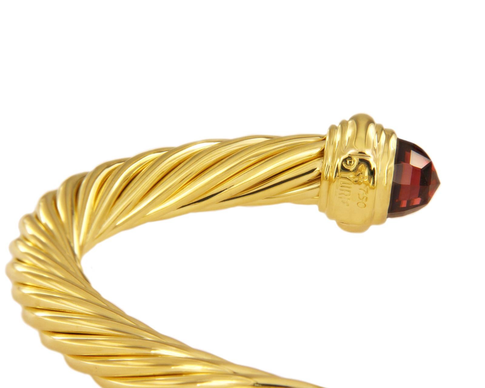 david yurman garnet bracelet