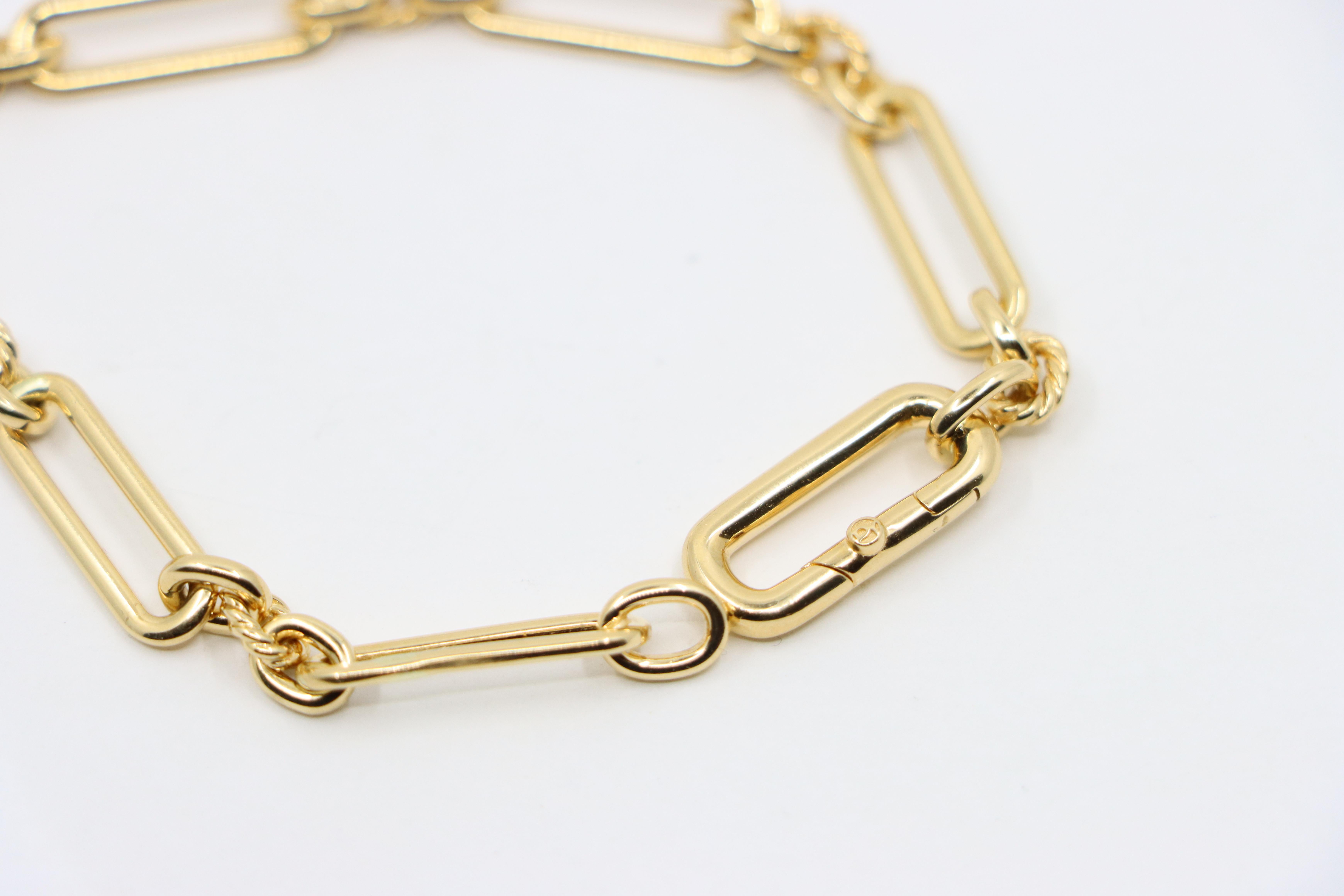 David Yurman Bracciale a catena Madison in oro 18 carati in vendita 5
