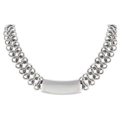 David Yurman 18k Yellow Gold and Sterling Silver Chain Link Necklace