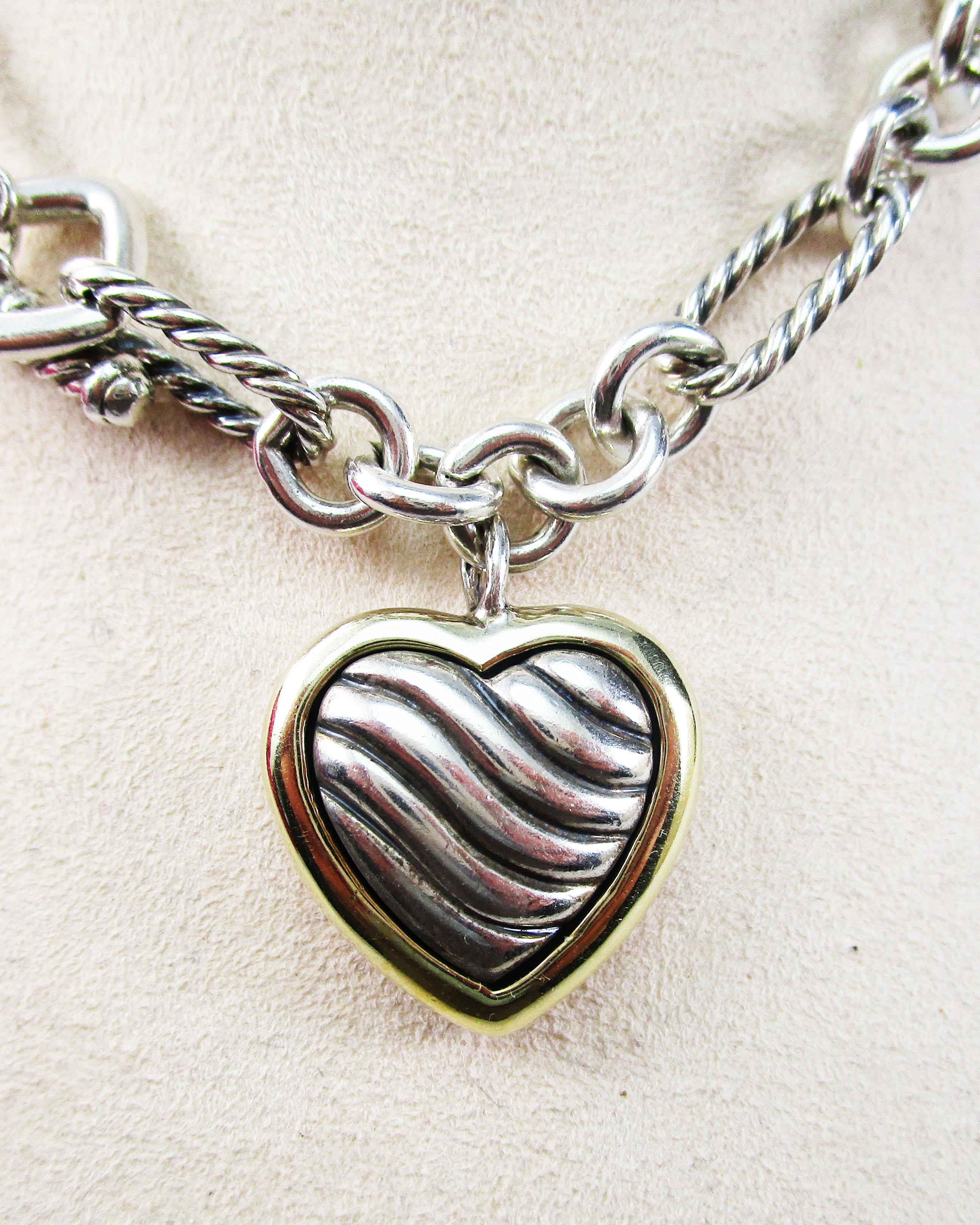 david yurman heart necklace