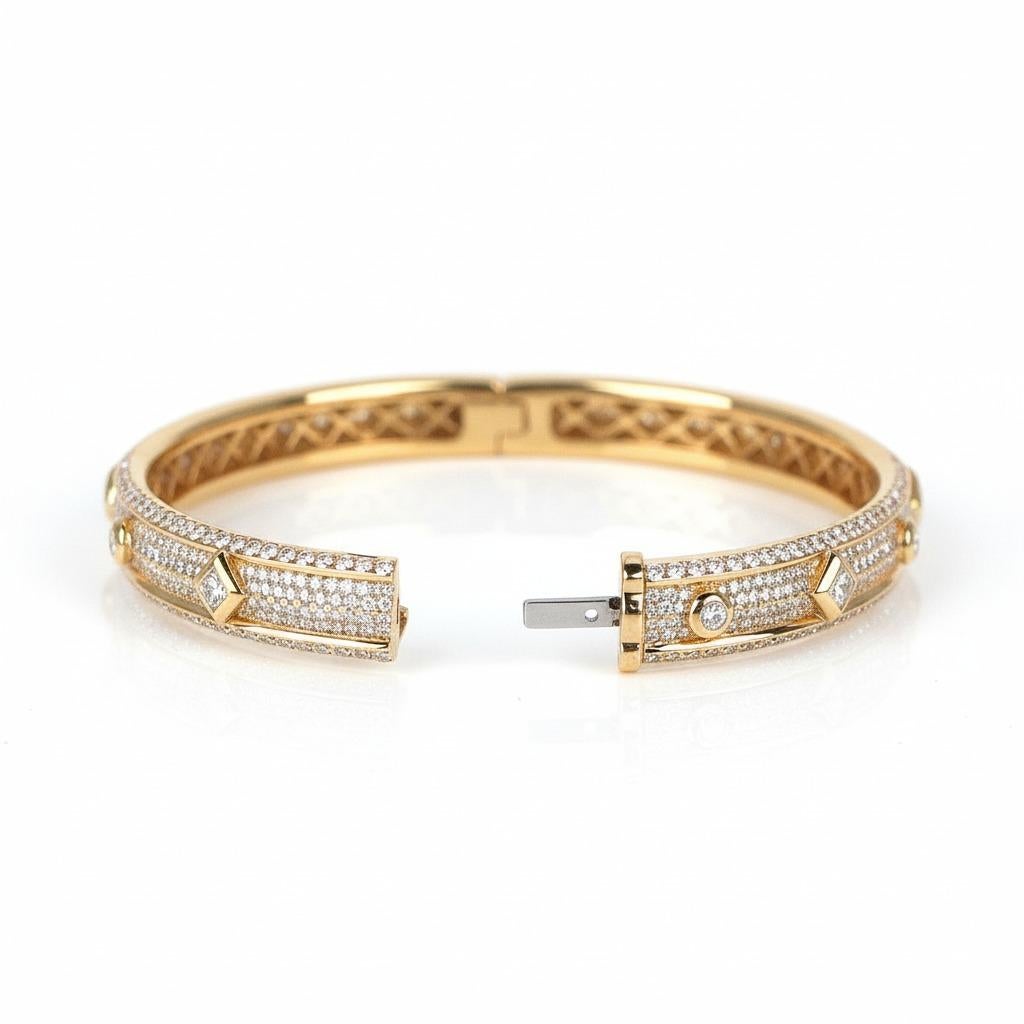 David Yurman - Bracciale moderno rinascimentale con diamanti in oro giallo 18 carati ✨

Una splendida creazione della collezione Modern Renaissance di David Yurman, questo bracciale incarna la raffinatezza e il fascino radioso.

Meticolosamente